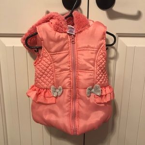 Pink Vest Toddler Girl